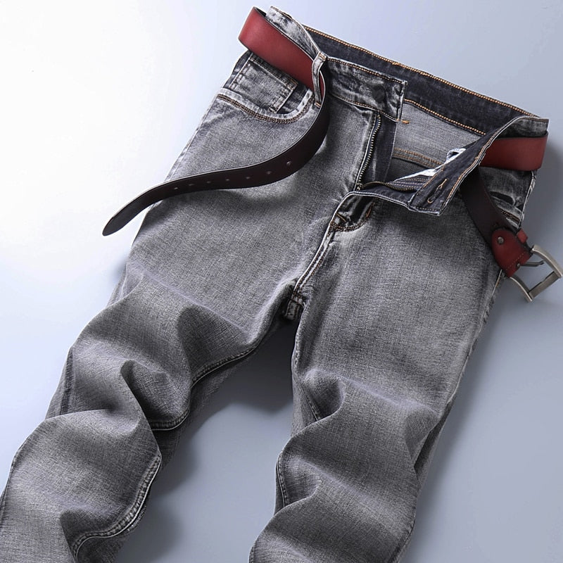 Men Stretch Regular Fit Jeans