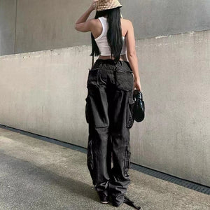 Women Fashion 90s Cargo Pants Baggy