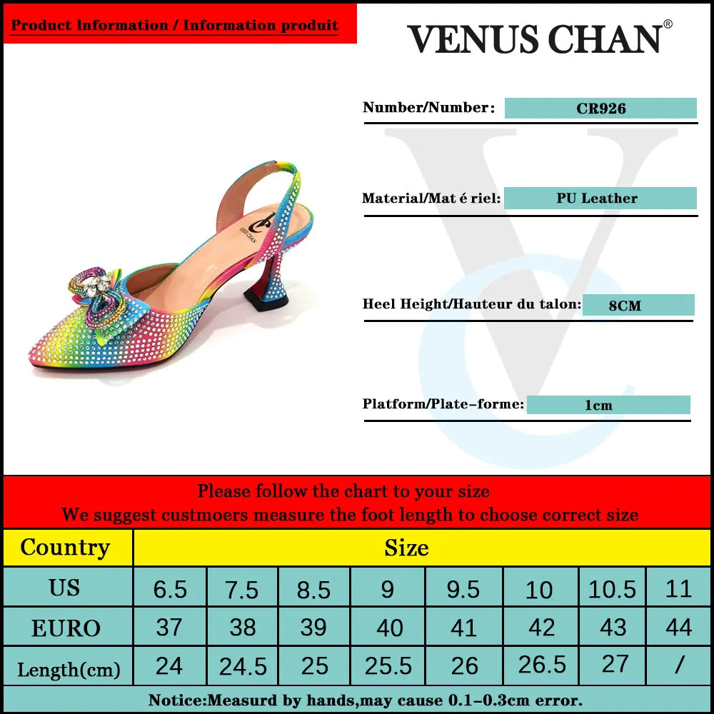 Latest Italian Design Women's High Heel Sandals Party Wedding Shoes and Bags Set