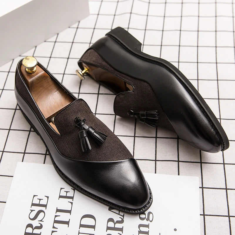 Men Fashion Dress Leather Shoes