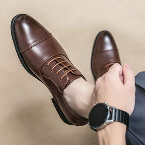 Men Dress Shoes Luxury Leather Shoes Comfortable