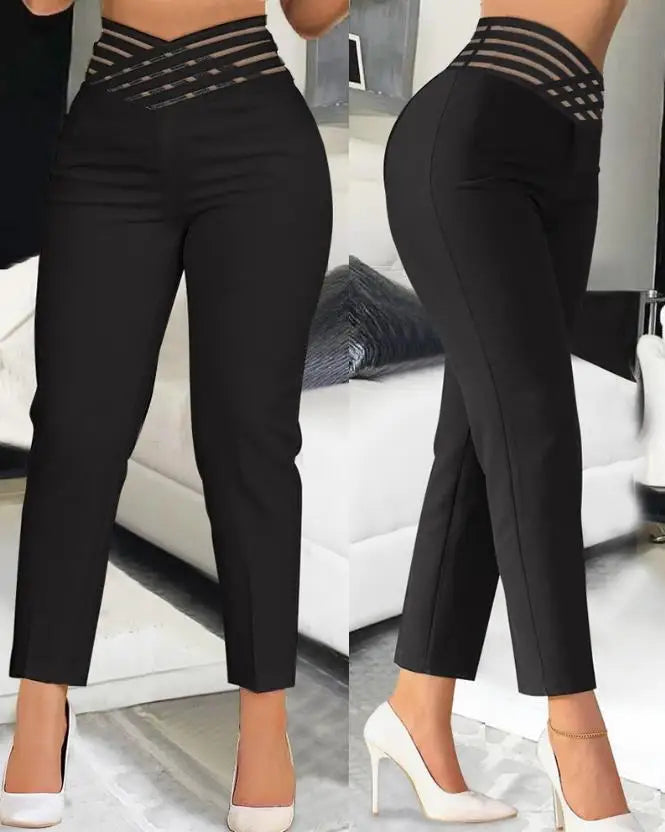 elegant Slim Pants High Waist for Woman