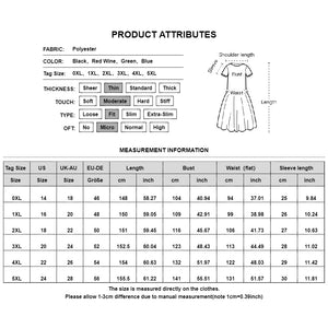 Women's Solid Ladies Dresses Plus Size