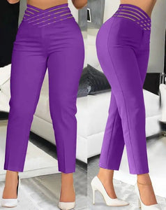 elegant Slim Pants High Waist for Woman