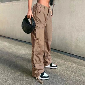 Women Fashion 90s Cargo Pants Baggy