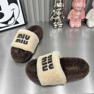 Home Slippers Style Open Toe Slides Shoes for Women