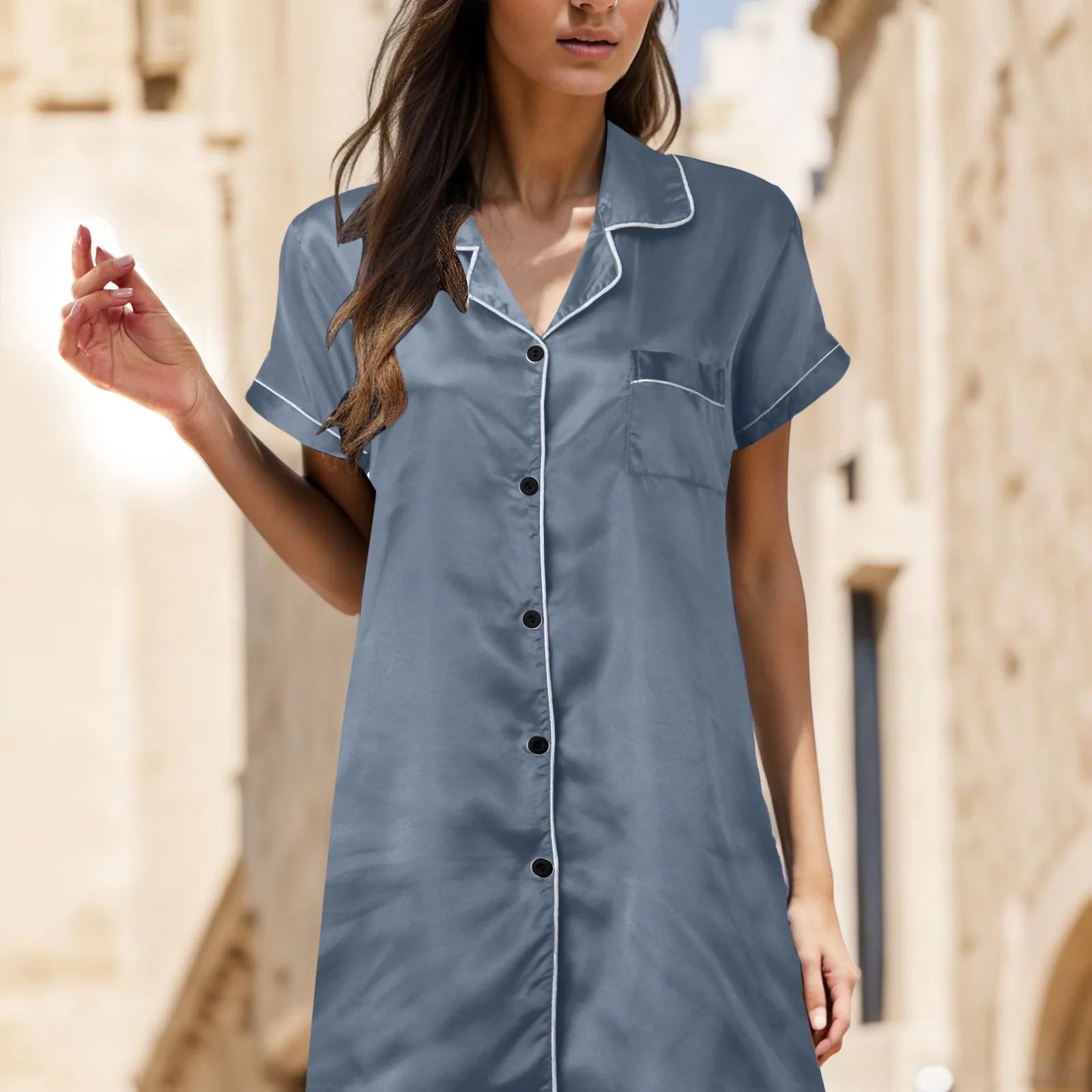 Women Satin Sleepwear