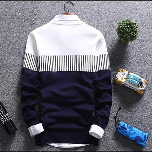 Causal Knitted Sweaters Fit O Neck