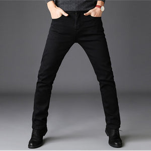 Men  Black Jeans  Slim Fit Stretch