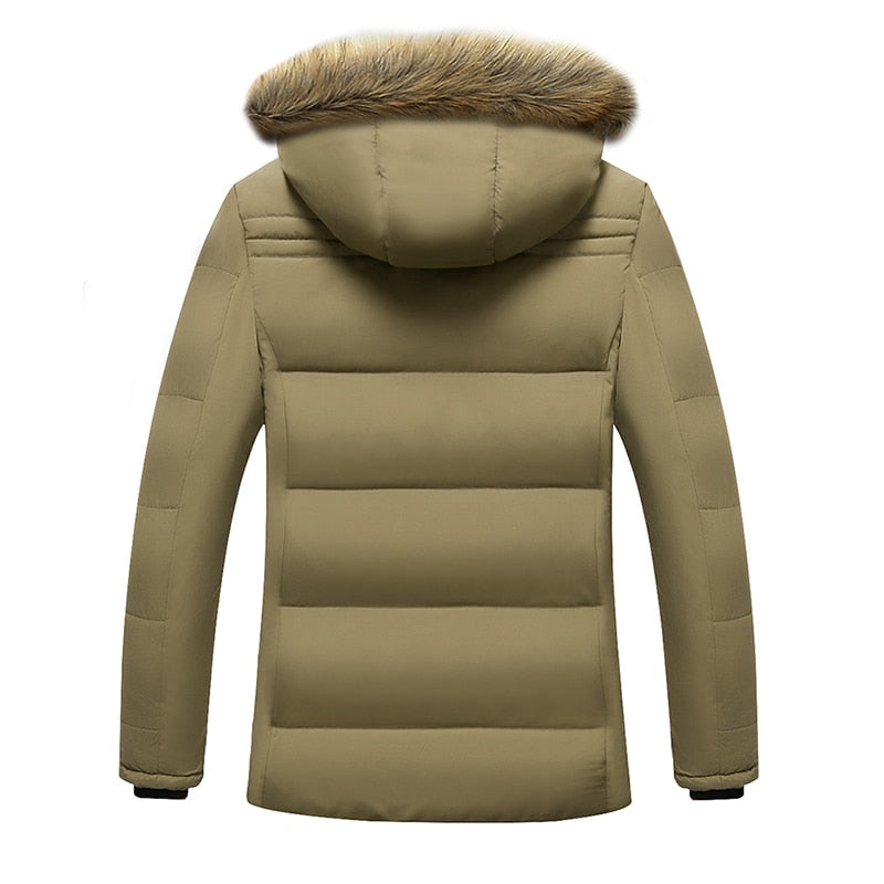 Winter Warm Thick Hooded Fur Jacket