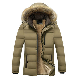 Winter Warm Thick Hooded Fur Jacket