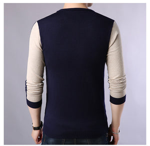 Casual Men O-Neck Sweaters