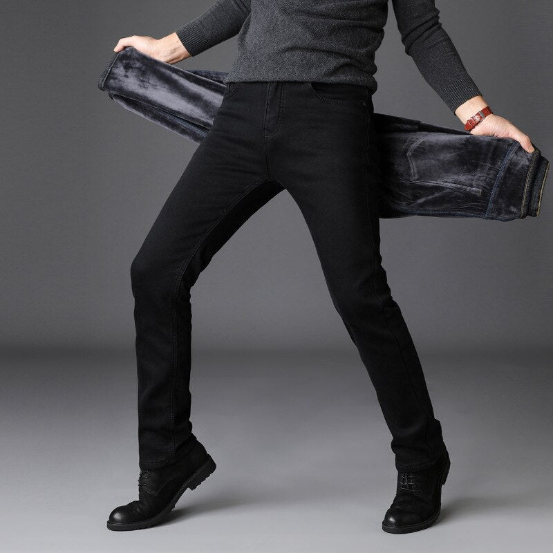 Men  Black Jeans  Slim Fit Stretch