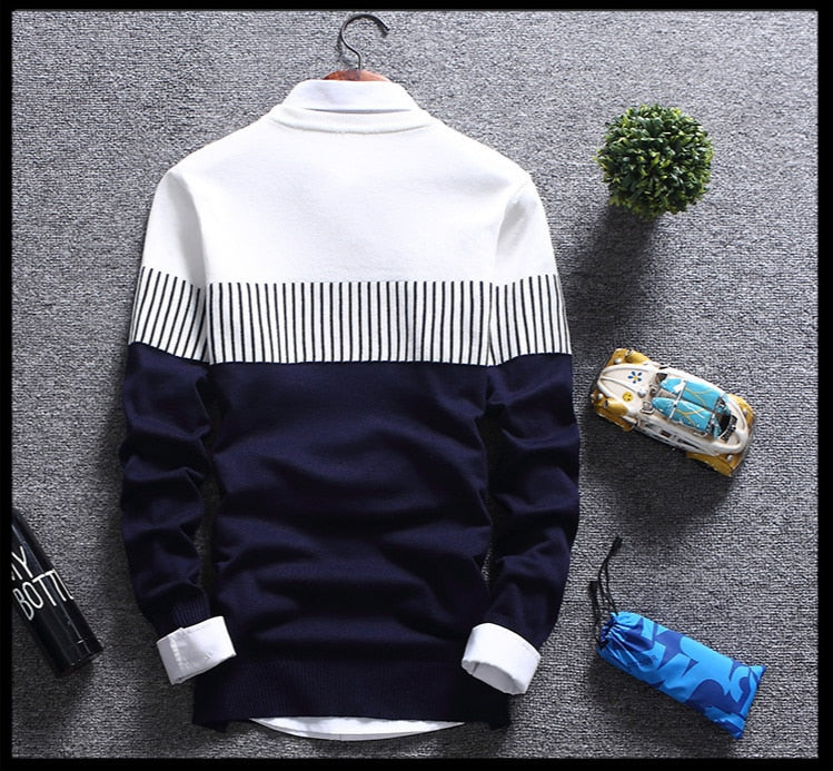 Causal Knitted Sweaters Fit O Neck