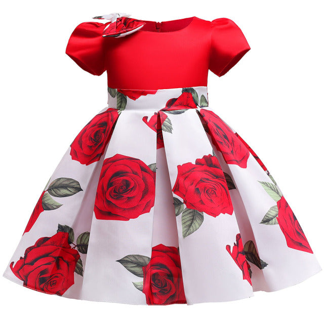 Flower Elegant Girl Dress