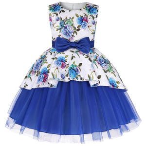 Flower Elegant Girl Dress