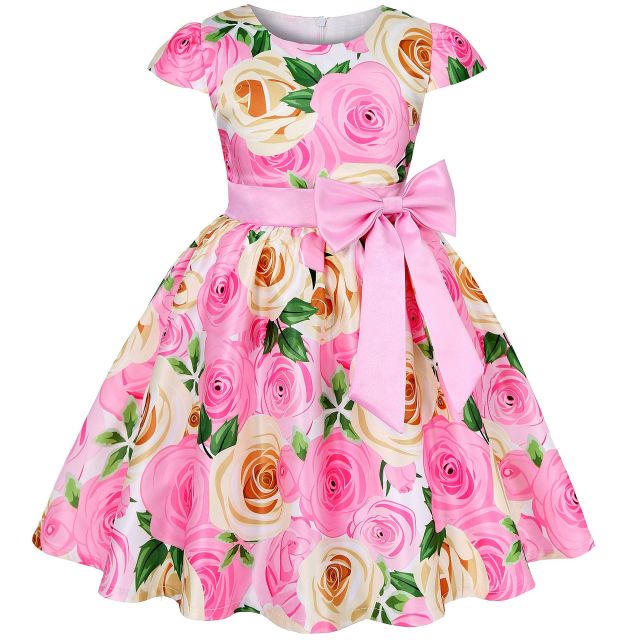 Flower Elegant Girl Dress