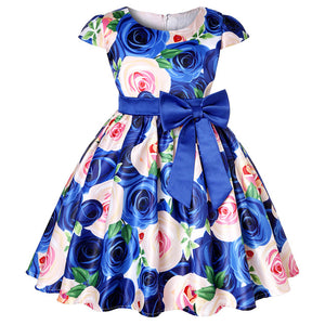 Flower Elegant Girl Dress