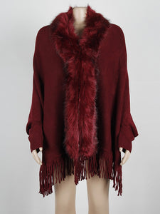 Fur Collar wrap with Sleeve