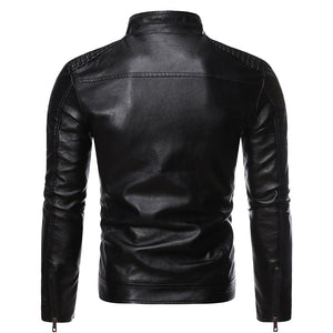 New Vintage Leather Jacket Coat