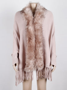 Fur Collar wrap with Sleeve