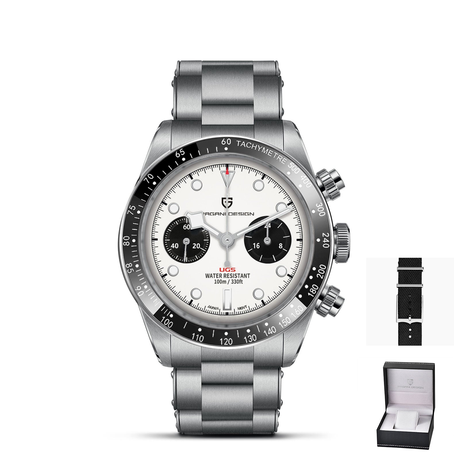 PAGANI Chronograph Luxury Quartz men Wristwatch