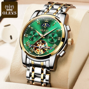 OLEVS Top Brand Men Automatic Mechanical Wristwatch