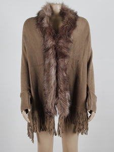 Fur Collar wrap with Sleeve