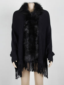 Fur Collar wrap with Sleeve