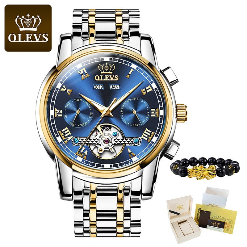 OLEVS Top Brand Men Wristwatch