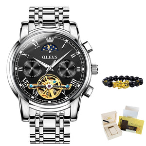 OLEVS Top Brand Men Automatic Mechanical Wristwatch